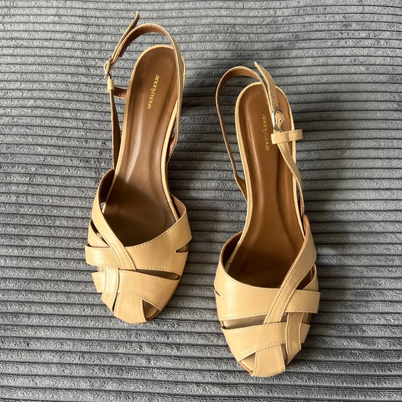 Anonymous Copenhagen - Banie 50 stiletto Shiny lamb Vanilla cream - size 10 - Picture 5 of 7